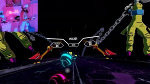 Synth Riders REMASTERED on PSVR2 | Gorillaz Music Pack - Feel Good (Expert)