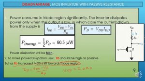 MOS Inverter with Passive and active Load (PART 1)