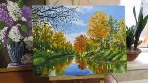 Картины маслом. Мои последние работы маслом на ДВП и на холсте