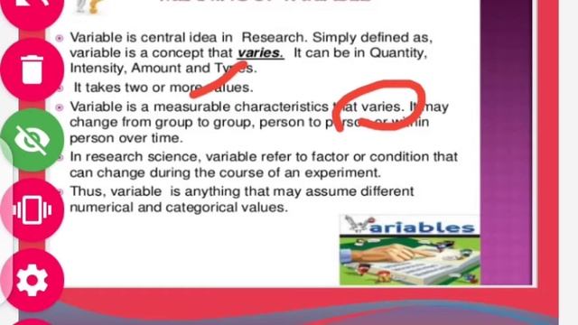 What is Variable| Meaning of Variable| Examples of Variable