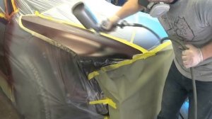 Как Покрасить  переходом БАЗА+ЛАК