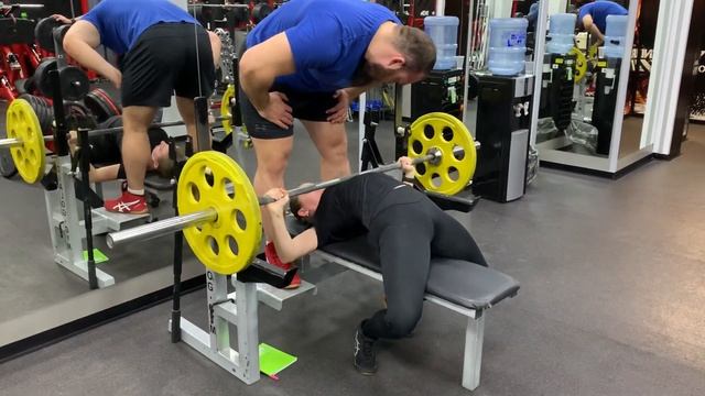 Миганова Анастасия - Жим лежа 50х6 смотреть онлайн