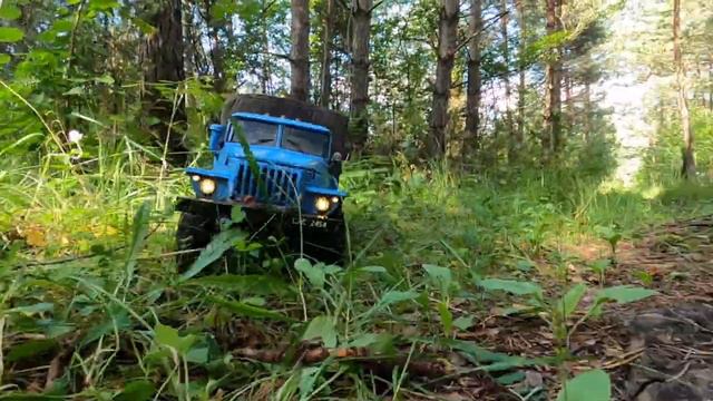 Ural 4320 - RC scale truck [Cross RC UC6] - pure sound of model смотреть онлайн