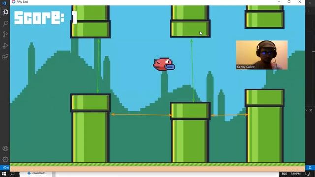 CS50 Games Project 1: Flappy Bird final смотреть онлайн