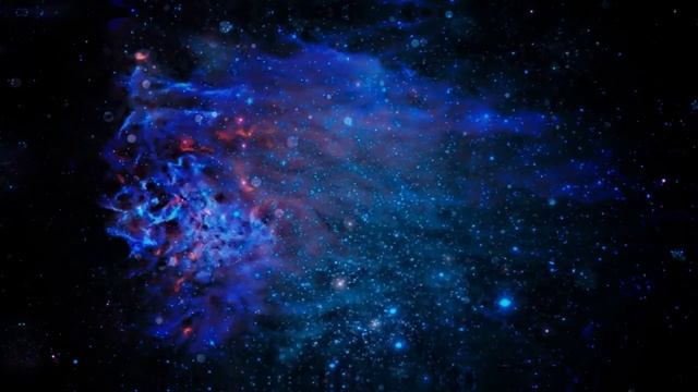 Футаж HD - космический полёт 1