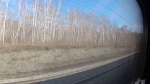 Поездка на поезде №068ы Москва-Абакан из Перми в Тюмень