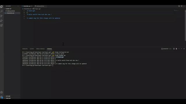 How to use Git Blame command смотреть онлайн