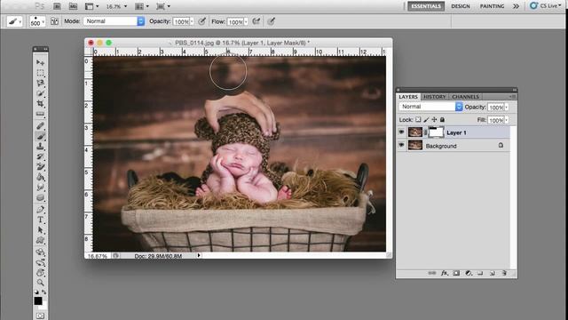 Photoshop Tutorial - Newborn Composite смотреть онлайн
