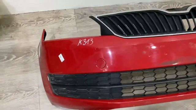 Бампер передний Skoda Rapid Шкода Рапид смотреть онлайн