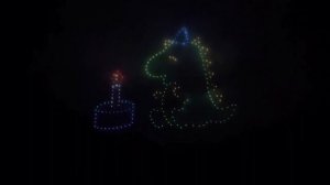 Динотерра 2023, шоу дронов, Шестаково Кемеровская область