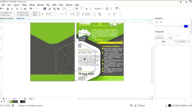 Membuat Flayer Pakai CorelDRAW X7 (64-Bit) смотреть онлайн