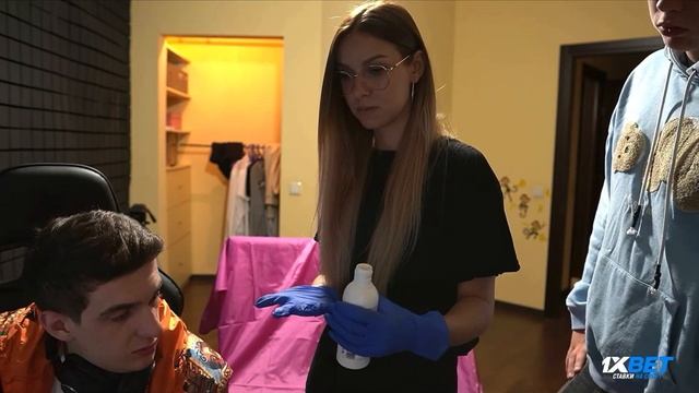 Evelone покрасил волосы !!! Желтый ???Синий???Красный???