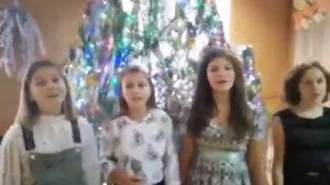 Новогоднее поздравление от учащихся 6 З класса