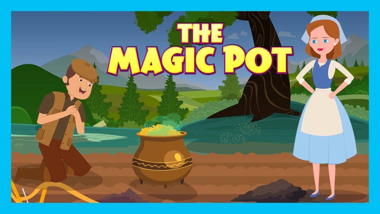 Сказка " Волшебный горшочек" на английском языке. "The magic cooking pot"= смотреть онлайн