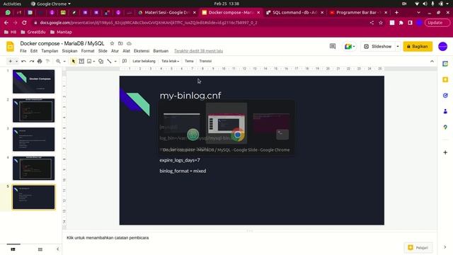Binary Log MariaDB (MySql) смотреть онлайн