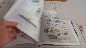 Обзор книги Французская вышивка крестом Морские и летние сюжеты Вероник Ажинер