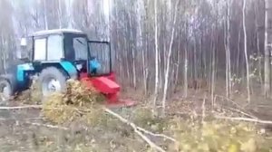 Роторна косарка на трактор. Косилка, Кусторез, Кущоріз.