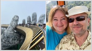 #21 Золотой мост и Руки Будды. Едем в горный парк Ba Na Hills, Дананг, Вьетнам. Едем сами