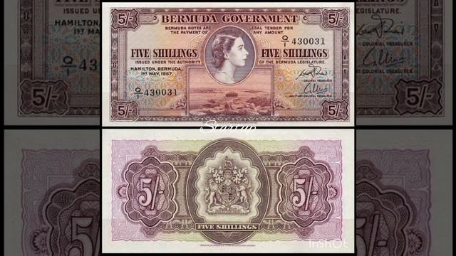 Банкноты мира.Banknotes Of The World.Банкноты Бермудских остро.Bermuda Banknotes. #Shorts.Startup136