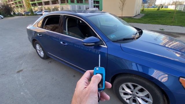 Доводчики стекол с пульта Volkswagen Passat B7 USA смотреть онлайн