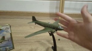 советский транспортный самолёт ЛИ-2 сборная модель #звезда