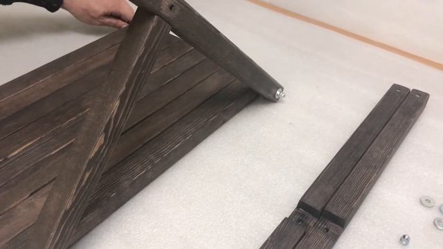 Инструкция по сборке Столик Брусок смотреть онлайн