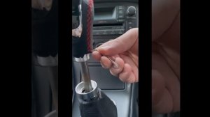 Установка универсальной ручки КПП МКПП