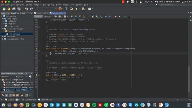 Android + web service en JAVA (PARTE 1)