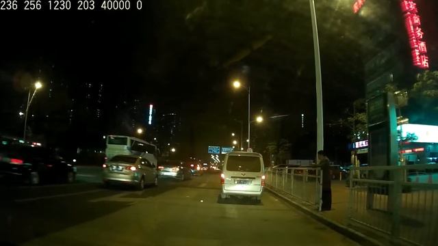 X207 1080P NT96650 Car Black Box Camera DVR - night recording by MEGtech смотреть онлайн