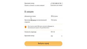 Тариф Анлим от Билайн