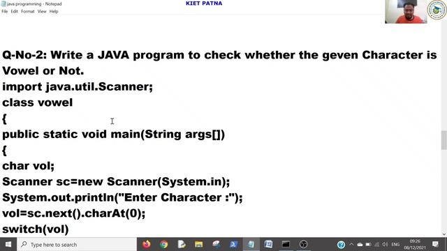 The Switch Statement Decision Statement Part-3 JAVA-LEC07 смотреть онлайн