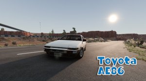 Мод Toyota AE86 для BeamNG.drive