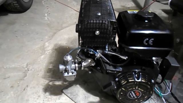 Лифан 18,5 лс - замена  карбюратора. смотреть онлайн