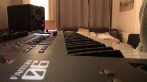 Progressive House music  using the Roland Fantom 06