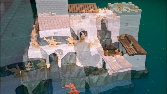 Крепость для солдатиков. Обзор смотреть онлайн