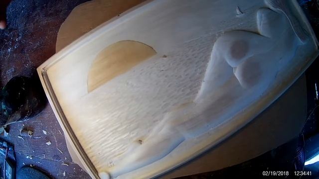 резьба по дереву девушка и море часть 2 смотреть онлайн