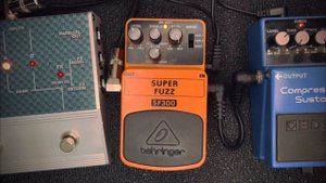 Behringer Super Fuzz on bass