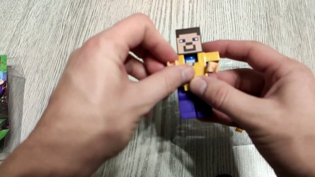 Minecraft Steve. Новая игрушка из Майнкрафта Стив смотреть онлайн