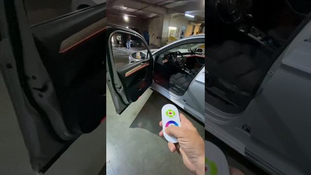 Volkswagen Passat B8 Ambiyans Aydınlatma Uygulaması смотреть онлайн