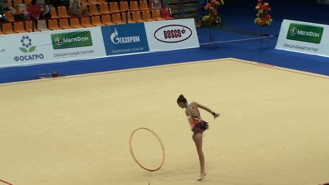 Бравикова Юлия, обруч. Гран-При 2013, Москва 01.03.2013 смотреть онлайн