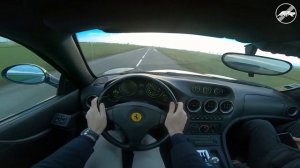 Ferrari 550 Maranello Tubistyle exhaust - POV - INCREDIBLE N/A V12 SOUND