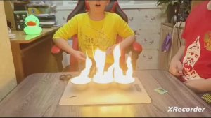 ОПЫТ ОГНЕННЫЙ СВЕТОФОР.