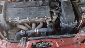 ровер 400 1,4 1997г тест драйв 3часть (глухих)