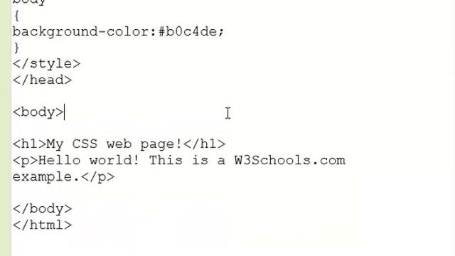 w3schools small exercise learning css
