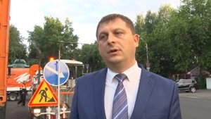 Нанесение дорожной разметки