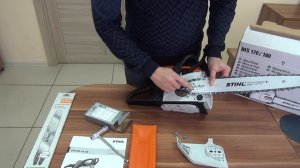 Бензопила Stihl MS 170 /обзор/сборка