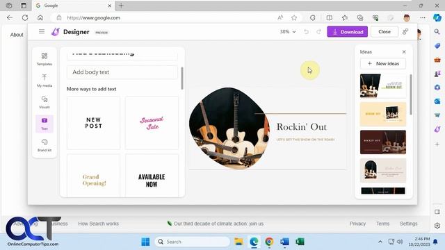 The New Microsoft Edge Designer AI Tool смотреть онлайн