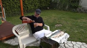 РЫБА ПОПУГАЙ НА МАНГАЛЕ С КВАСОМ