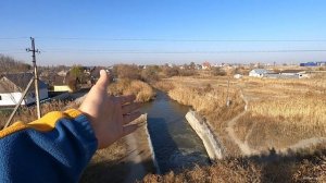 Байсерке ауылы и Озеро Байсерке 1-2, Алматинская область, Казахстан, 2020 год.