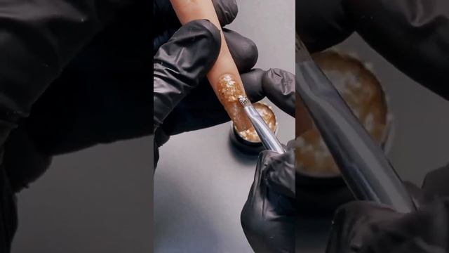 Обзор шикарного Mineral gel с эффектом мрамора и драгоценных камней \ гель с эффектом мрамора